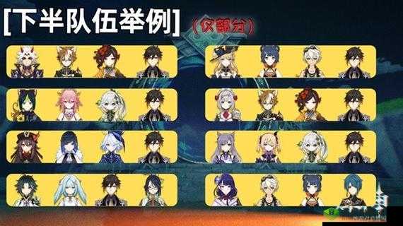 原神四星阵容打无相之风技巧与推荐