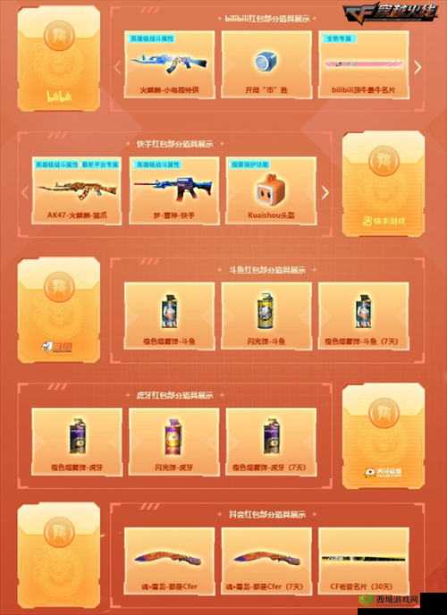 穿越火线 B 站新春红包码是什么