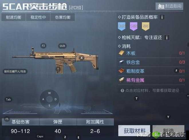 黎明觉醒武器枪械大全