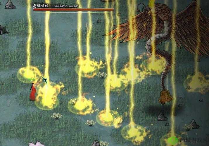 鬼谷荒金丹期BOSS苍魂鸣蛇挑战攻略