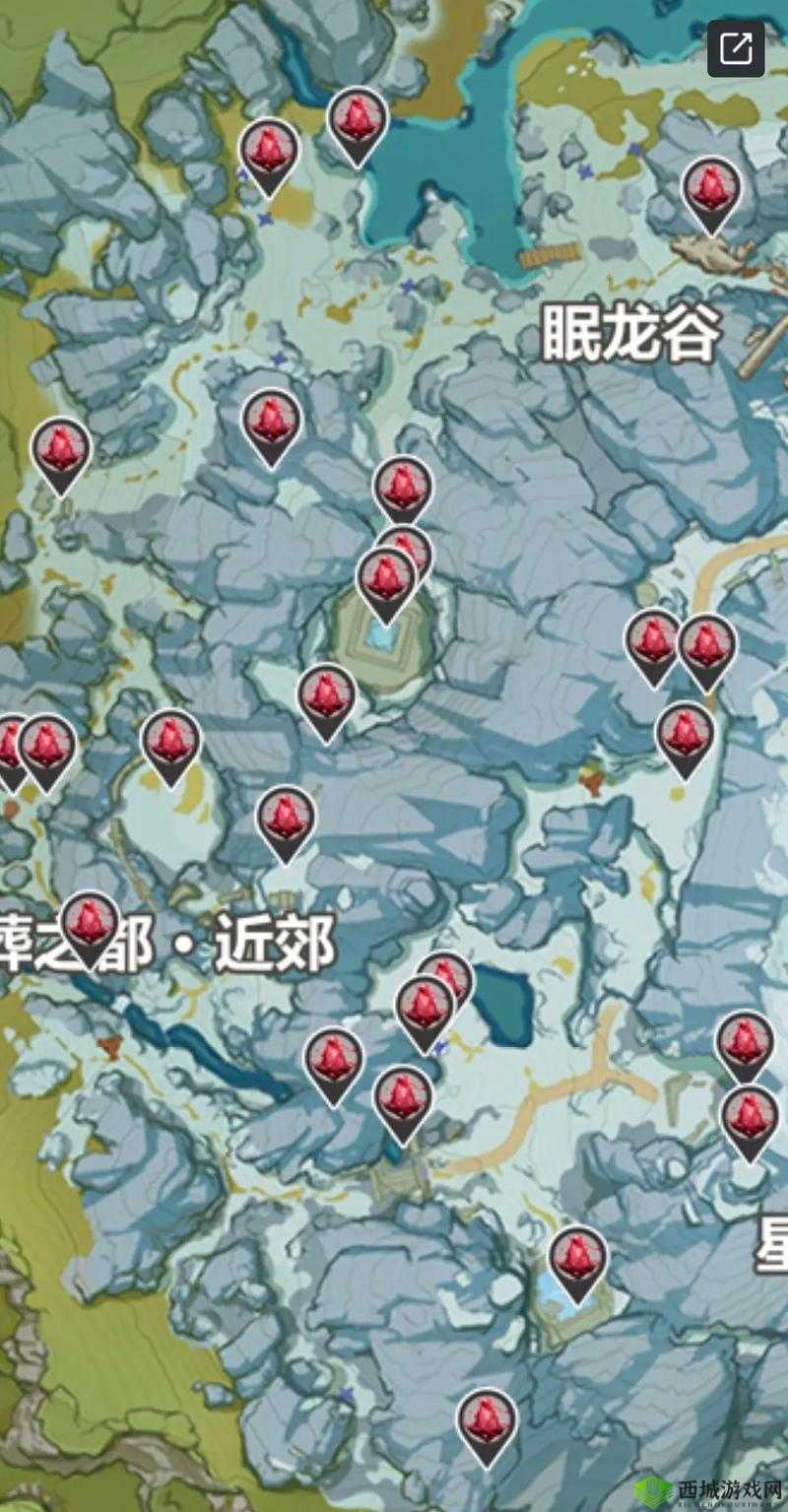 原神绯红玉髓位置一览