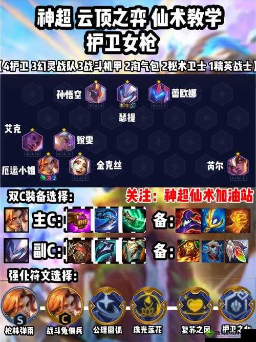 云顶之弈 10.16 重秘美杜莎上分阵容指南