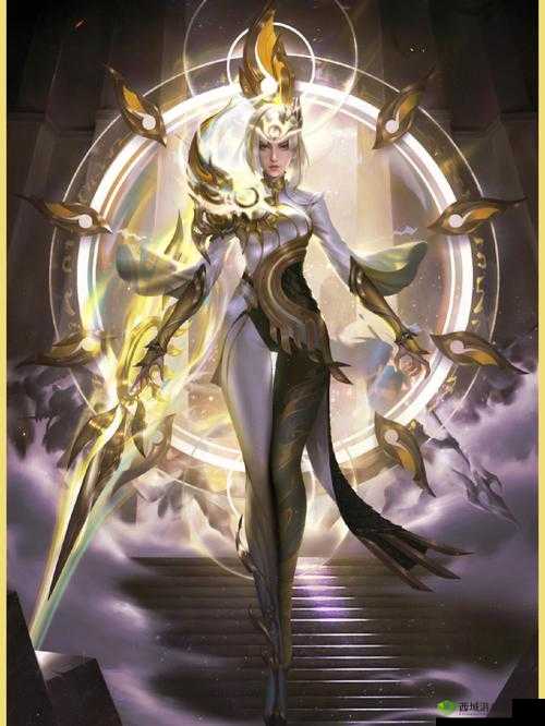 王者荣耀镜世冠皮肤炽阳神光曝光剪影先行，价格是？