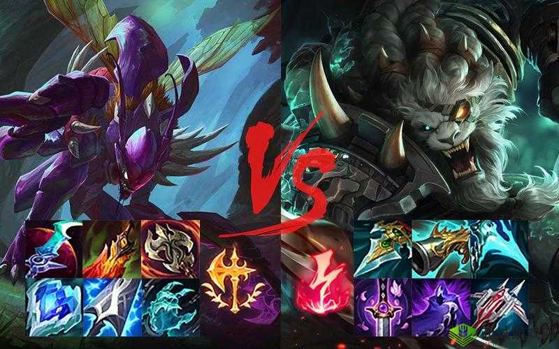 英雄联盟手游：狮子狗与螳螂，谁更强？