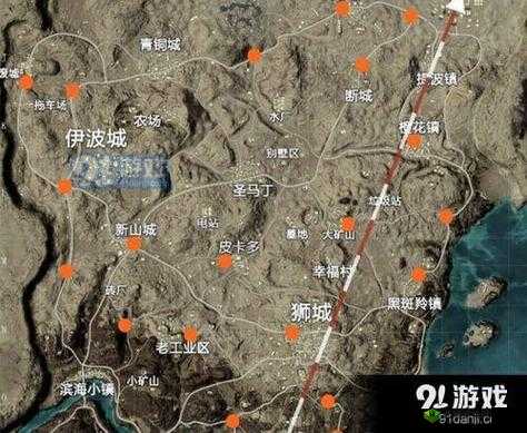 高清分享和平精英沙漠 2.0 刷车点一览及详细位置图