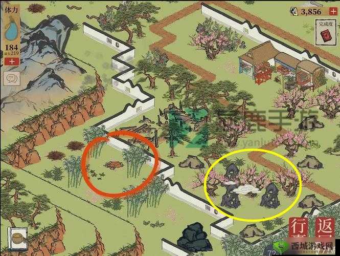 探寻江南百景图桃花坞金灿灿钥匙的神秘位置