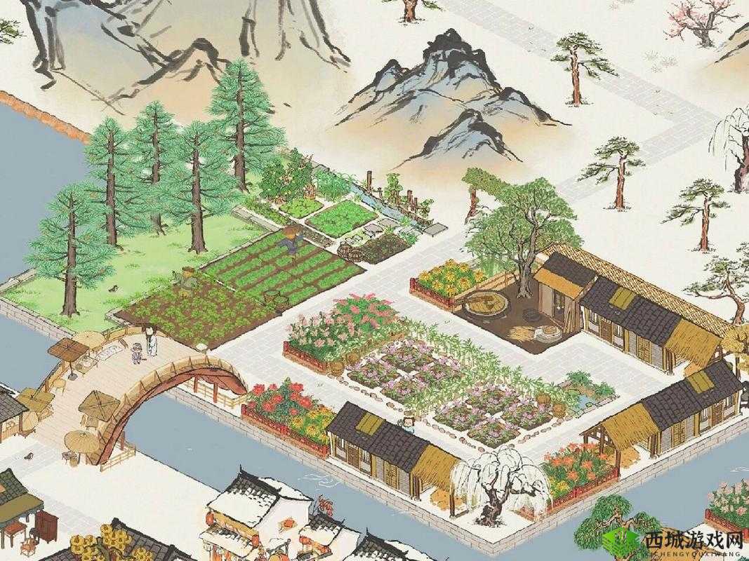 江南百景图中农田雕像的最佳摆放位置究竟在哪里呢