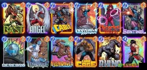 《漫威终极逆转：脑波强化机最强卡组搭配攻略》