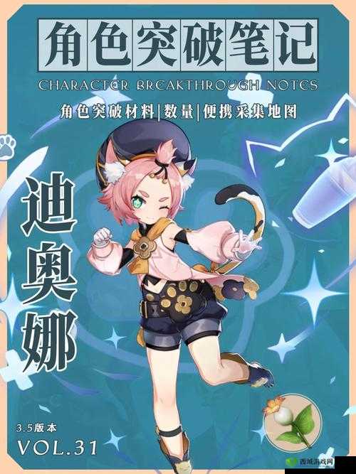 原神迪奥娜突破及天赋材料全知晓