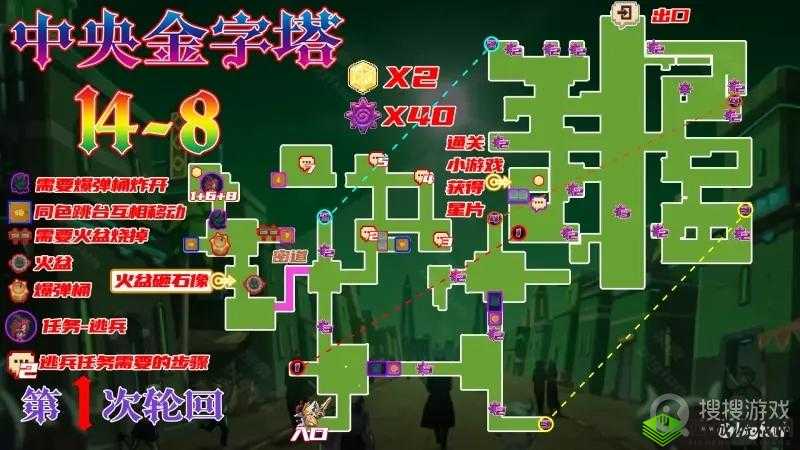 坎公骑冠剑深渊冒险4-3噩梦关卡攻略大全：黄碎片精准定位与通关指南