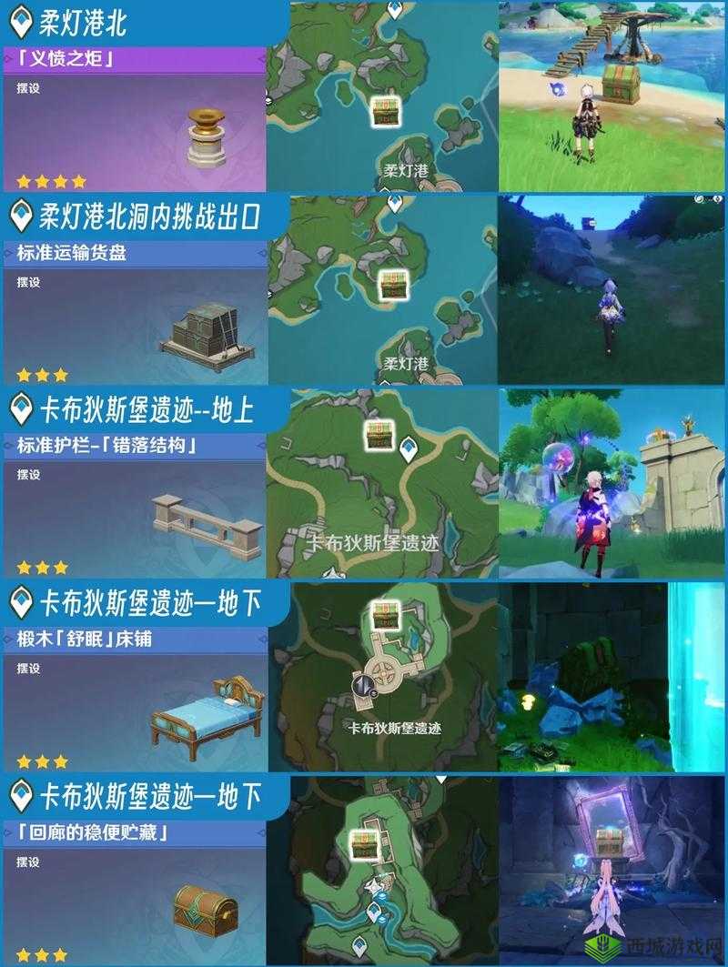 原神最新宝箱位置大揭秘,珍贵宝箱一网打尽