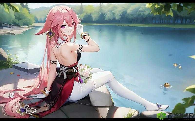 八重神子骑旅行者身上的奇妙场景