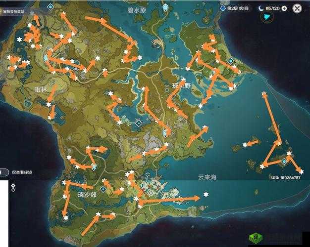 原神新版本风神瞳完整获取线路与最新跑图详细攻略