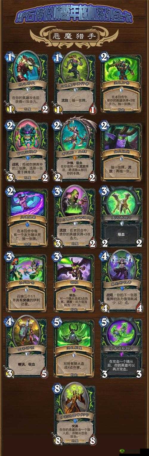 领主传奇卡牌大全之所有卡牌图文详细攻略一览