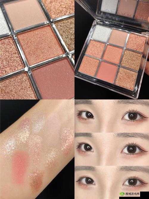3CE 九色眼影人间水蜜桃:迷人妆容必备