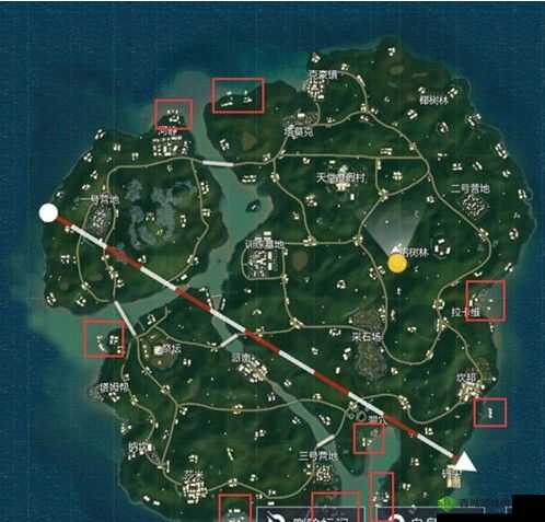 绝地求生刺激战场雨林地图物资丰富刚枪地点哪里最肥大揭秘