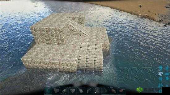 方舟生存进化中木制倾斜房顶的详细制作步骤指南