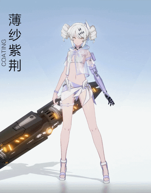 战双帕弥什：卡列尼娜薄纱紫荆，全新涂装揭秘