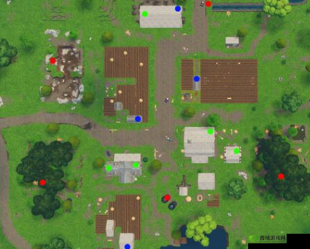 堡垒之夜手游致命领域宝箱具体位置全知道