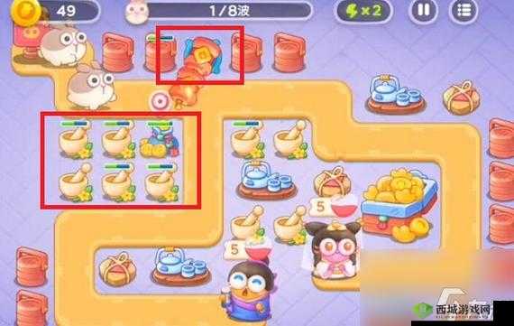 保卫萝卜 4 白萝卜传奇第 14 关完美通关详细攻略指南