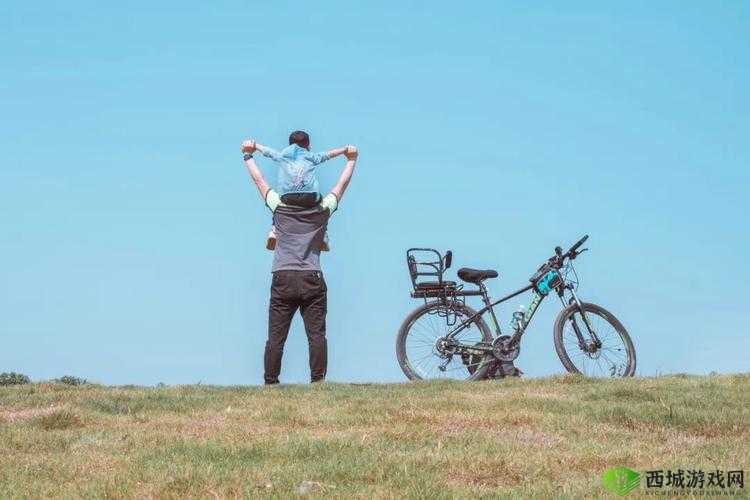 爸爸缓慢有力送女儿:父爱深沉的守护