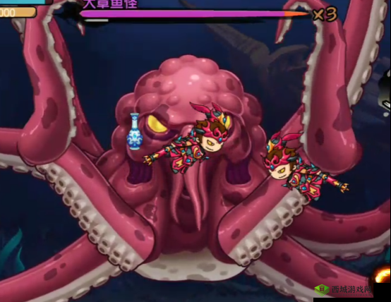 如何战胜造梦无双中的强大敌人大章鱼怪的详细攻略