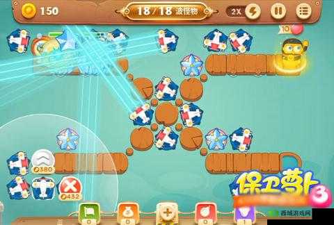 保卫萝卜3码头关卡攻略：揭秘第6关通关秘籍与技巧全解析