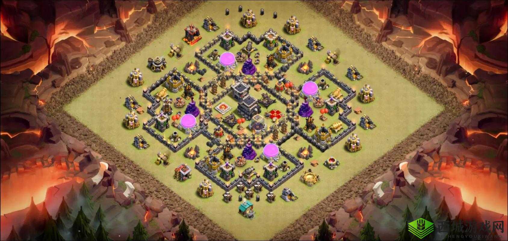 部落冲突九本布局图与神阵布局布阵攻略 6 详细解析及要点