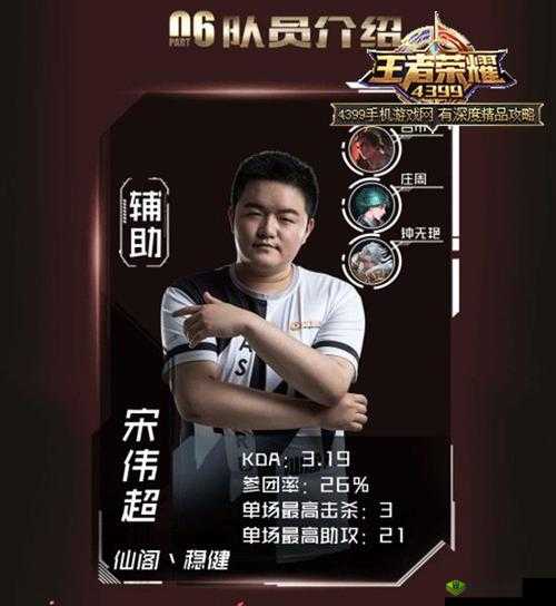 王者荣耀全能新人王加盟仙阁,其是替补还是主力引关注