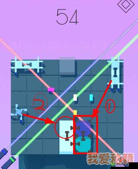 折光第54关攻略大全：图文详解带你玩转Refract游戏