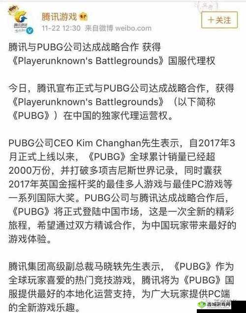关于腾讯代理的PUBG游戏是否需要付费以及具体费用问题的探讨