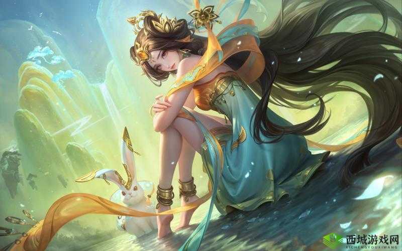 王者荣耀新英雄嫦娥技能曝光：原画欣赏与技能解析