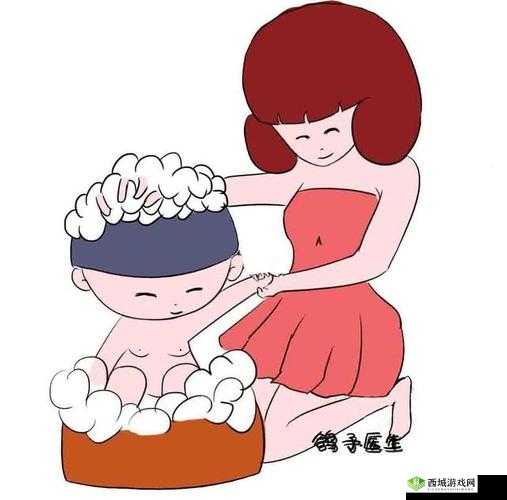 宝宝乖乖让爸爸在水池洗头:新技能get