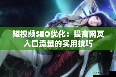 SEO 短视频页入口引流：提高网站流量的有效途径