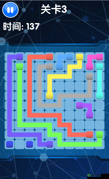 欢乐边形连线大师关卡第3关图文通关攻略：解锁全关卡的连线技巧与完美连线攻略