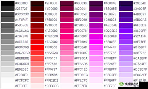 FGO渐变色彩之梦：创意色彩代码大全解析与名字修改指南