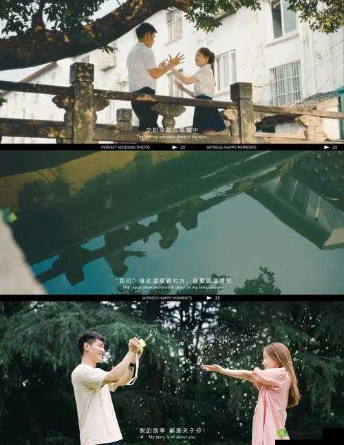 最美情侣中文字幕 MV 电影：浪漫永恒的爱情记录
