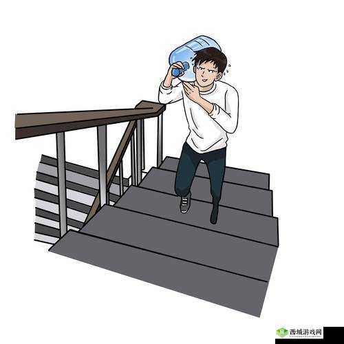 爸爸力大无穷，单手轻松提起水桶