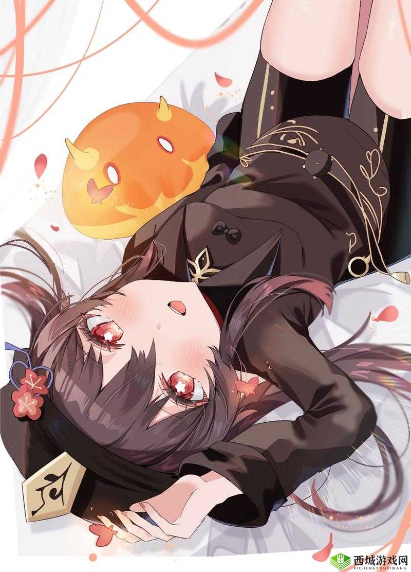 胡桃吃史莱姆后肚子变大啦