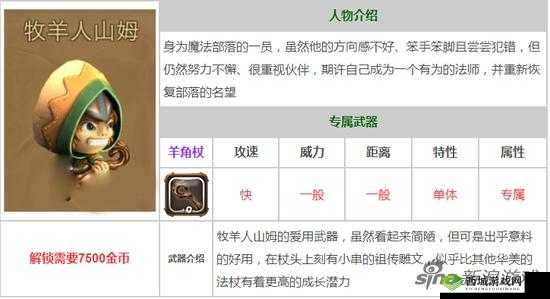 奇幻射击初始角色之牧羊人 独特能力全方位详细介绍