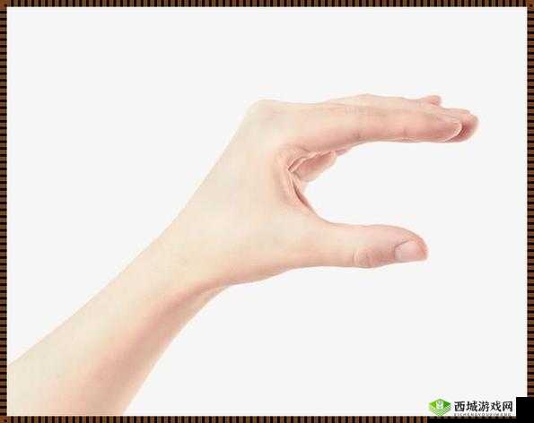 扣那里的手势图：一种常见的手势