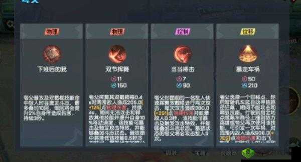 非人学园夸父技能解读:复活技能英雄