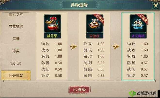 国战场之秘：啪啪国2兵种相克关系全面解析