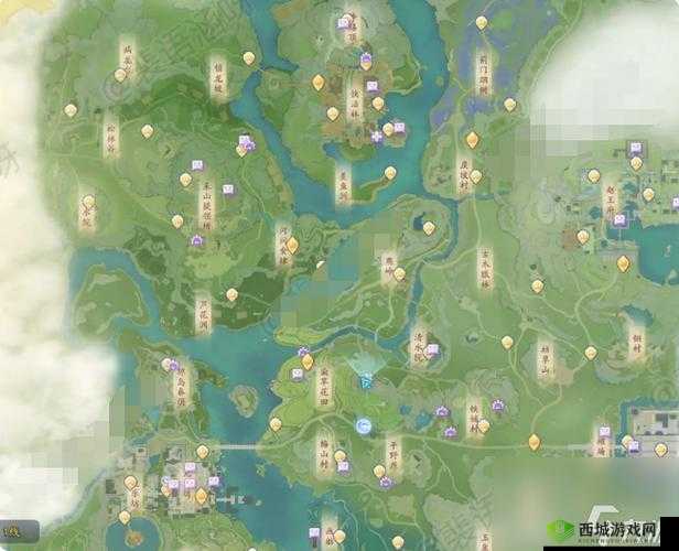 射雕手游无定坊探秘：解锁蕴灯神秘位置解谜攻略，宝藏地图解析，宝藏追寻终极指南