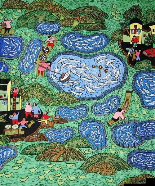 人口工彩画大全：展现多彩人生