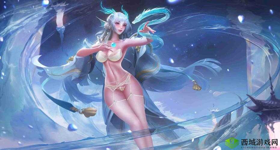 王者荣耀西施张嘴流眼泪图：惹人怜爱的模样