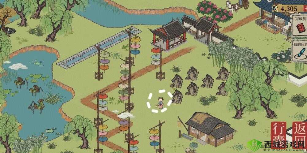 江南百景图长恨歌小青字条位置揭秘：小青线索藏何处？寻访江南水乡解密之旅开启