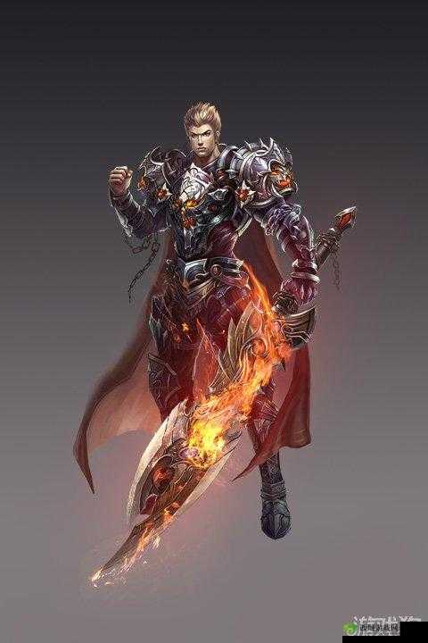 传奇战神黎明中神秘强大的魔剑士风采展示