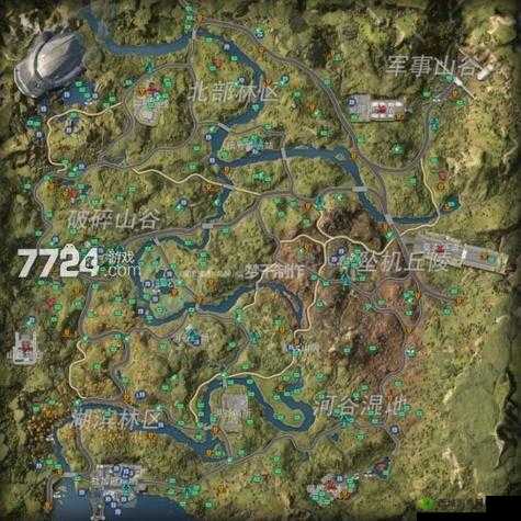 星球重启之杜加河谷外星飞船碎片的具体所在位置探秘