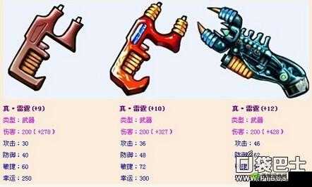 弹弹堂手游真雷霆装备图鉴及属性,全方位解读